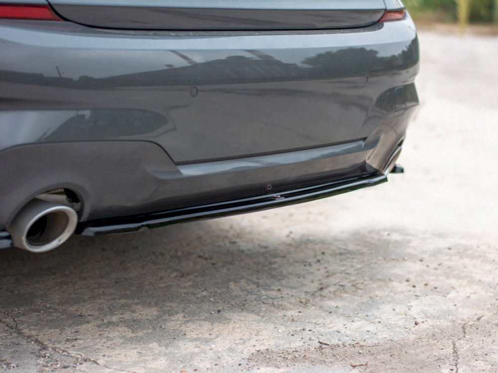Maxton Central Rear Splitter Bmw 3 G20 M-sport (2019-2022) Maxton Central Rear Splitter Bmw 3 G20 M-sport (2019-2022)