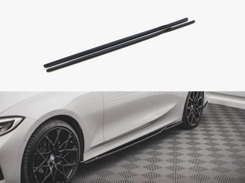 Maxton Side Skirts Diffusers Bmw 3 G20 / G21 (2018-2022) Maxton Side Skirts Diffusers Bmw 3 G20 / G21 (2018-2022)