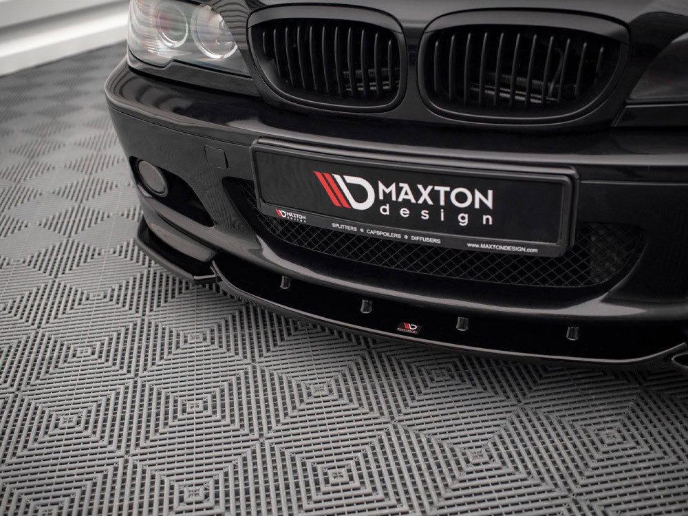 Maxton Front Splitter V.2 Bmw 3 Coupe M-pack E46 (1999-2005)