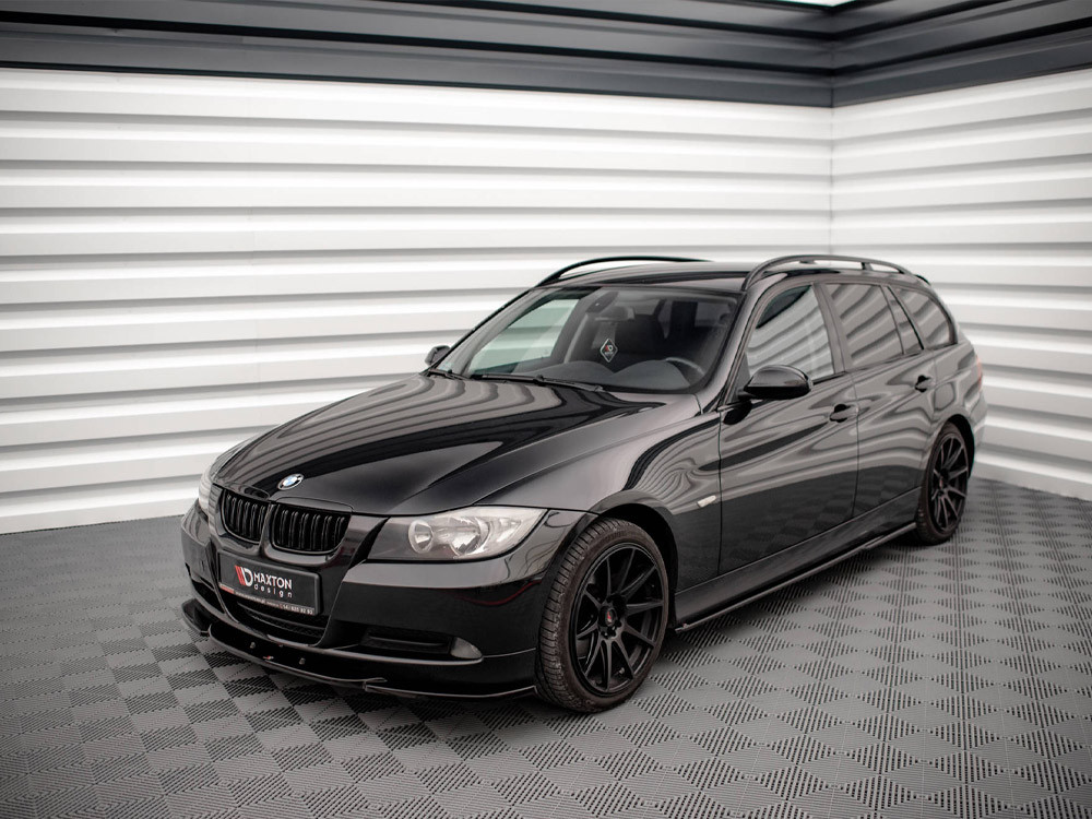 Maxton Front Splitter V.2 Bmw 3 E90 (2004-2008) Maxton Front Splitter V.2 Bmw 3 E90 (2004-2008)