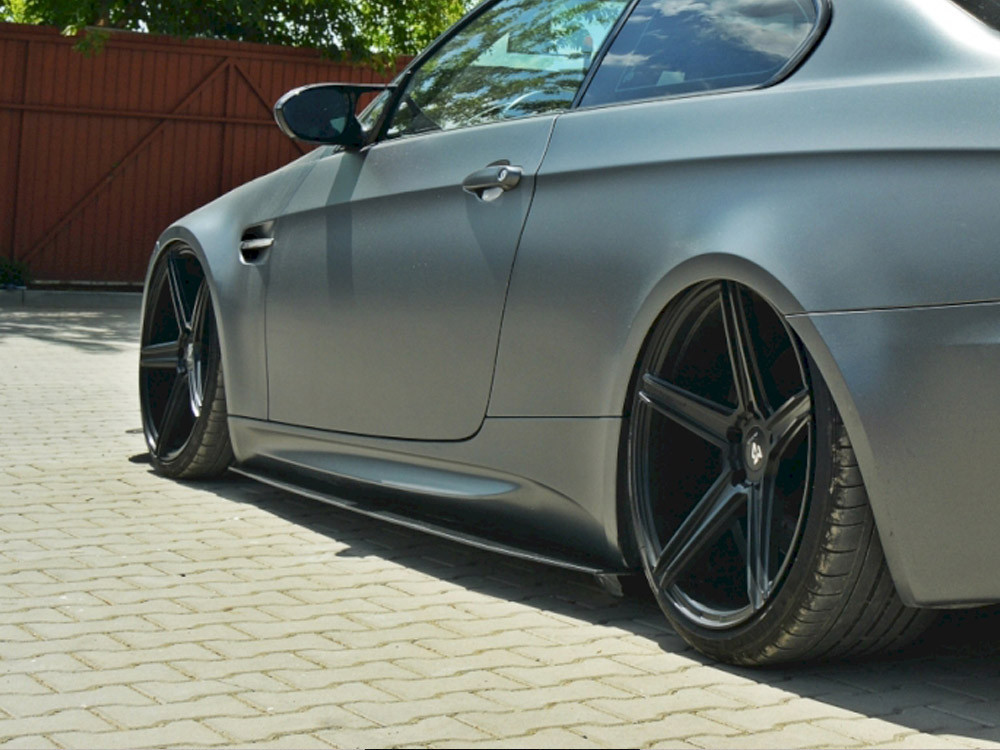 Maxton Racing Side Skirts Diffusers Bmw M3 E92 / E93 (Preface Model)