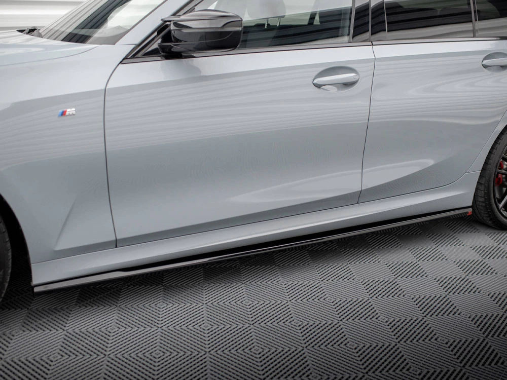 Maxton Side Skirts Diffusers BMW 3 M340i / M-Pack G20 / G21 Facelift