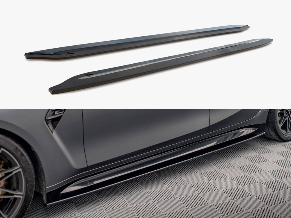 Maxton Side Skirts Diffusers V.1 BMW M3 Sedan / Touring G80 / G81 Maxton Side Skirts Diffusers V.1 BMW M3 Sedan / Touring G80 / G81