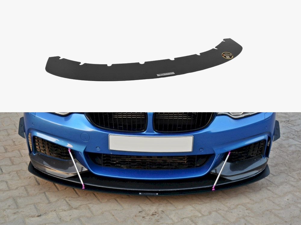 「こんにちは」  F32 F36用カスタムセット Maxton Front Racing Splitter V.3 BMW 4 Coupe / Gran Coupe / Cabrio