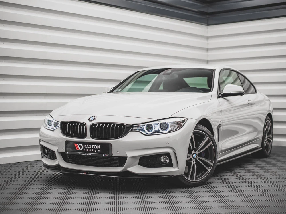 Maxton Front Splitter V.2 BMW 4 Coupe / Gran Coupe / Cabrio M-Pack F32 / F36 / F33 Maxton Front Splitter V.2 BMW 4 Coupe / Gran Coupe / Cabrio M-Pack F32 / F36 / F33