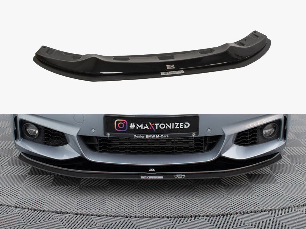 Maxton Hybrid Front Splitter BMW 4 Coupe / Gran Coupe / Cabrio M-Pack F32 / F36 / F33 Maxton Hybrid Front Splitter BMW 4 Coupe / Gran Coupe / Cabrio M-Pack F32 / F36 / F33