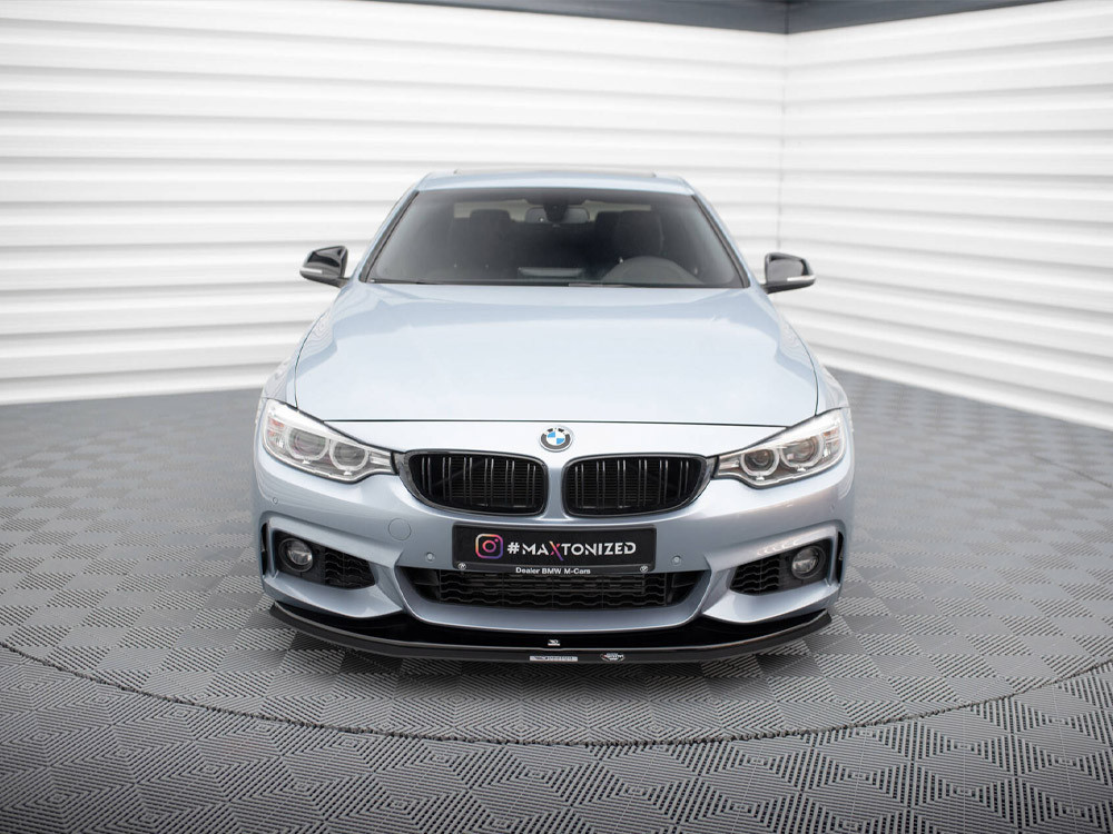 Maxton Hybrid Front Splitter BMW 4 Coupe / Gran Coupe / Cabrio M-Pack F32 / F36 / F33 Maxton Hybrid Front Splitter BMW 4 Coupe / Gran Coupe / Cabrio M-Pack F32 / F36 / F33