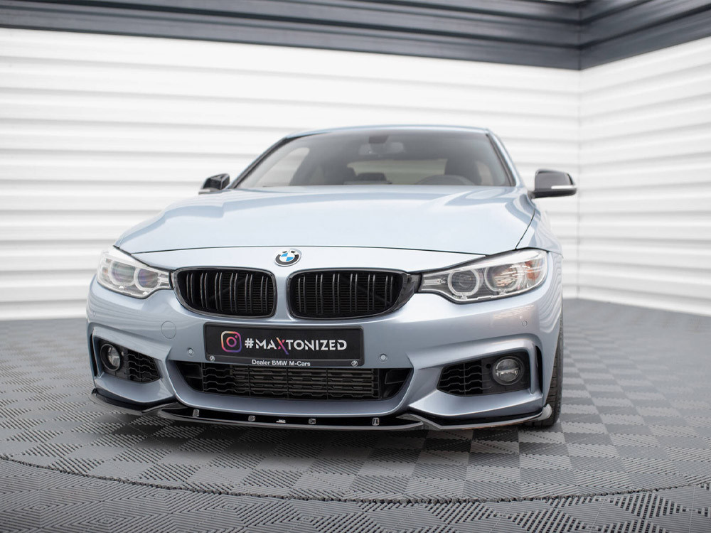 Maxton Front Splitter V.3 BMW 4 Coupe / Gran Coupe / Cabrio M-Pack F32 / F36 / F33 Maxton Front Splitter V.3 BMW 4 Coupe / Gran Coupe / Cabrio M-Pack F32 / F36 / F33