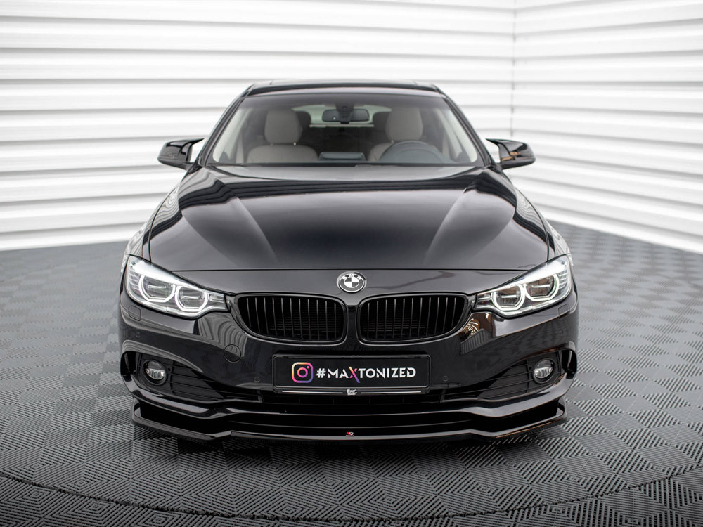 Maxton Front Splitter V.1 BMW 4 Coupe / Gran Coupe / Cabrio F32 / F36 / F33