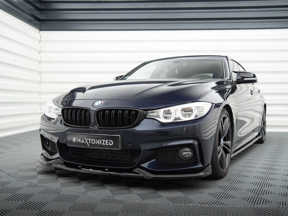 Maxton Front Splitter V.5 BMW 4 Coupe / Gran Coupe / Cabrio M-Pack F32 / F36 / F33 Maxton Front Splitter V.5 BMW 4 Coupe / Gran Coupe / Cabrio M-Pack F32 / F36 / F33