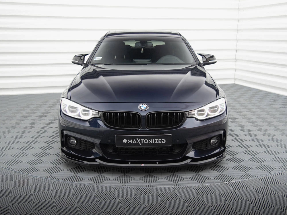Maxton Front Splitter V.6 BMW 4 Coupe / Gran Coupe / Cabrio M-Pack F32 / F36 / F33