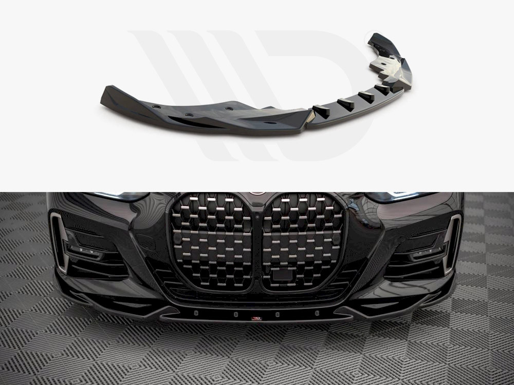 Maxton Front Splitter V.2 BMW 4 M-Pack / M440i G22 / G23 Maxton Front Splitter V.2 BMW 4 M-Pack / M440i G22 / G23