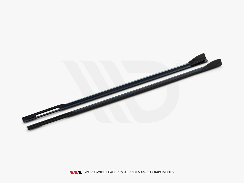 Maxton Side Skirts Diffusers V.2 BMW 4 M-Pack / M440i G22 / G23