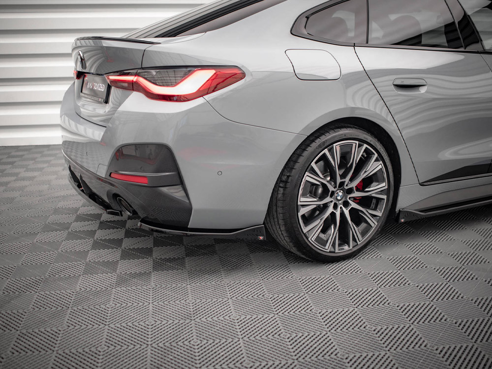 Maxton Rear Side Splitters V.2 BMW 4 Gran Coupe M-Pack G26 Maxton Rear Side Splitters V.2 BMW 4 Gran Coupe M-Pack G26