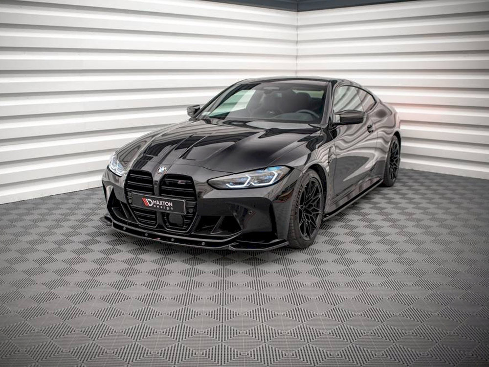 Maxton Front Splitter V.2 BMW M4 G82 / M3 G80 Maxton Front Splitter V.2 BMW M4 G82 / M3 G80