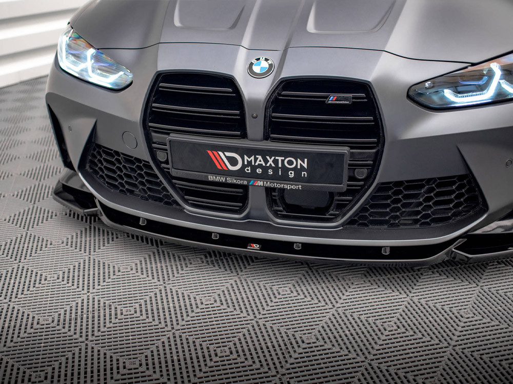 Maxton Front Splitter V.2 BMW M4 G82 / M3 G80 Maxton Front Splitter V.2 BMW M4 G82 / M3 G80