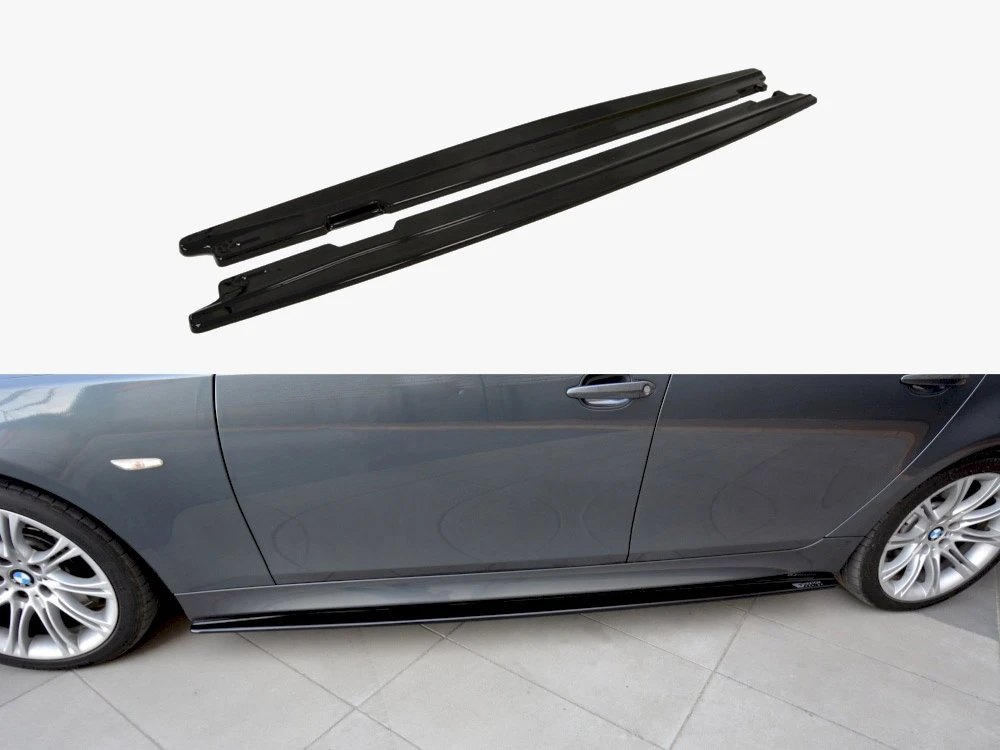 Maxton Side Skirts Diffusers Bmw 5 E60/61 M-pack Maxton Side Skirts Diffusers Bmw 5 E60/61 M-pack