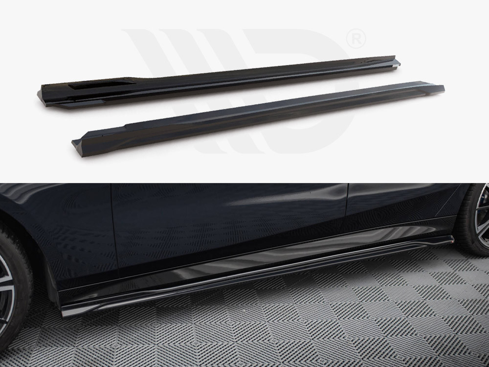 Maxton Side Skirts Diffusers V.1 BMW 5 M-Pack G60