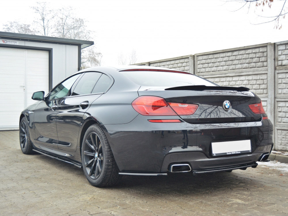 Maxton Central Rear Splitter (Vertical Bars) BMW 6 Gran Coupe M-Sport Maxton Central Rear Splitter (Vertical Bars) BMW 6 Gran Coupe M-Sport