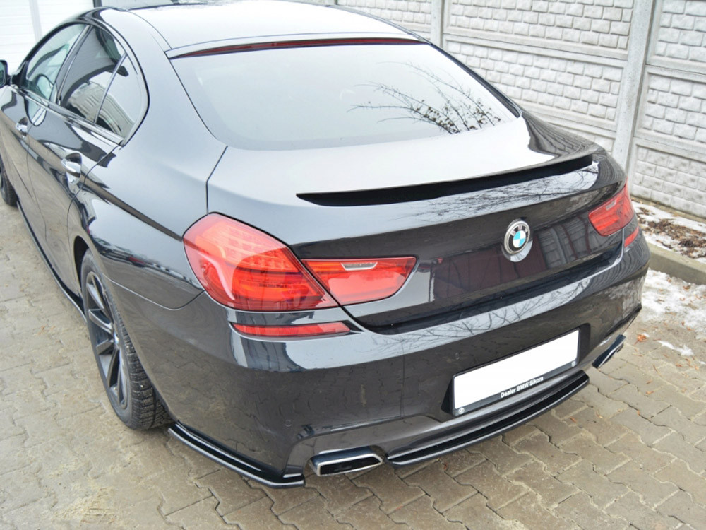 Maxton Central Rear Splitter (Vertical Bars) BMW 6 Gran Coupe M-Sport Maxton Central Rear Splitter (Vertical Bars) BMW 6 Gran Coupe M-Sport