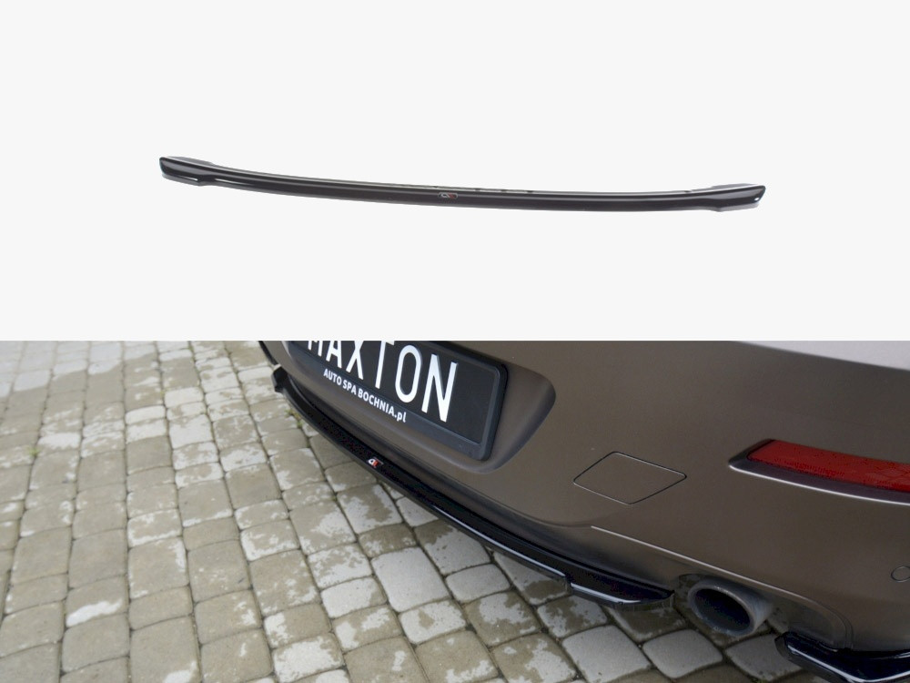 Maxton Central Rear Splitter BMW 6 Gran Coupe