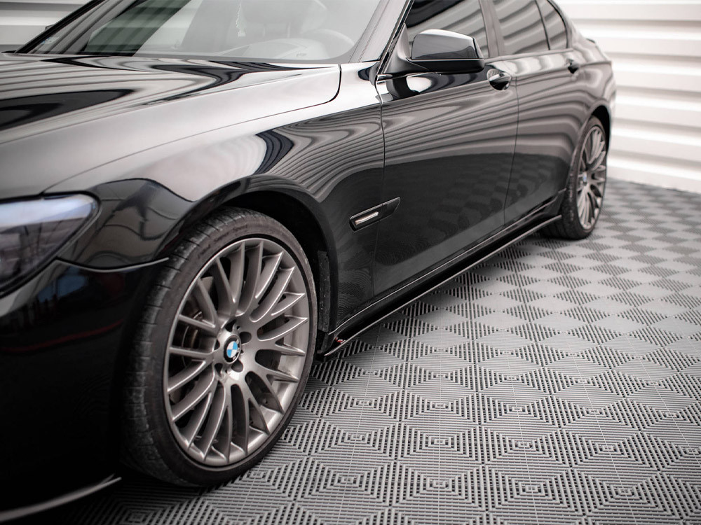 Maxton Side Skirts Diffusers Bmw 7 M-pack F01 (2008-2013)