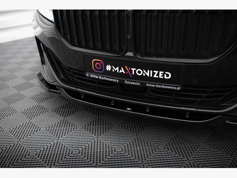 Maxton Front Splitter V.2 BMW 7 G11 / G12 Facelift Maxton Front Splitter V.2 BMW 7 G11 / G12 Facelift