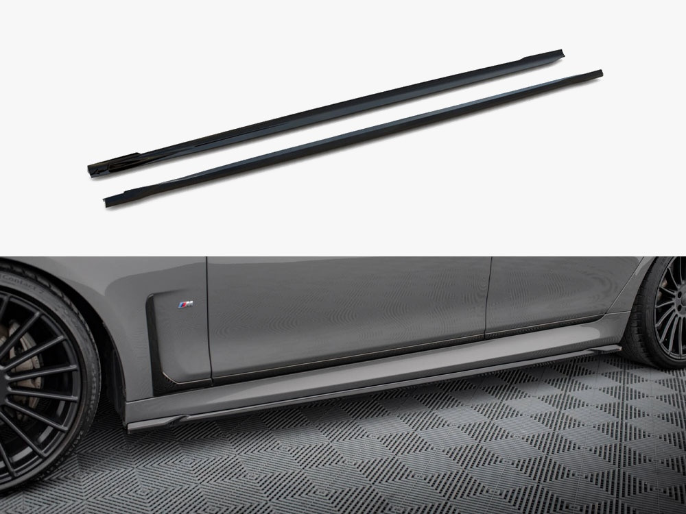 Maxton Side Skirts Diffusers V.2 BMW 7 M-Pack G11 Maxton Side Skirts Diffusers V.2 BMW 7 M-Pack G11