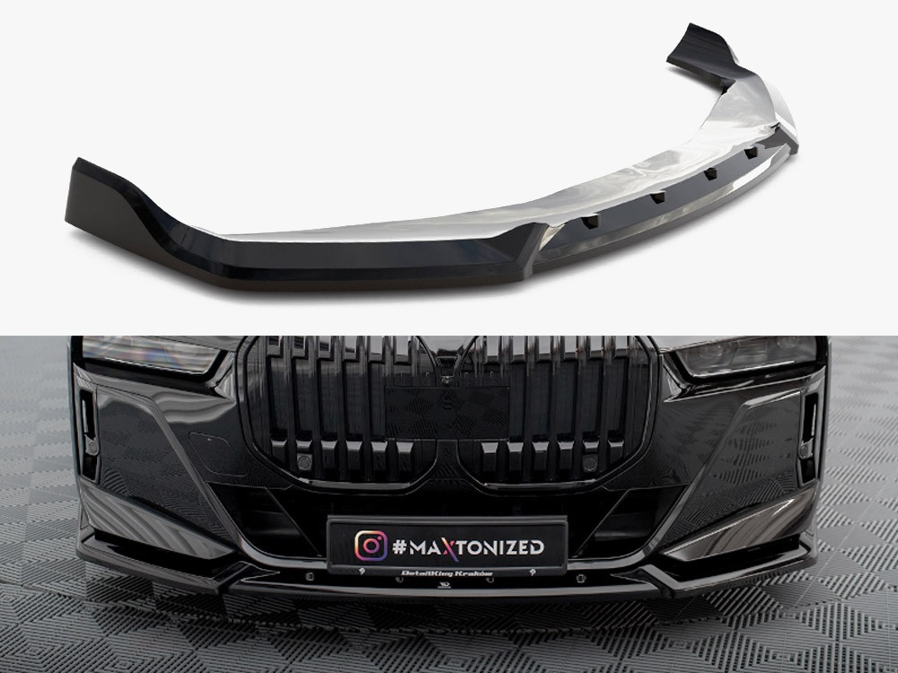 Maxton Front Splitter V.2 BMW 7 M-Pack / M760e / i7 M-Pack G70