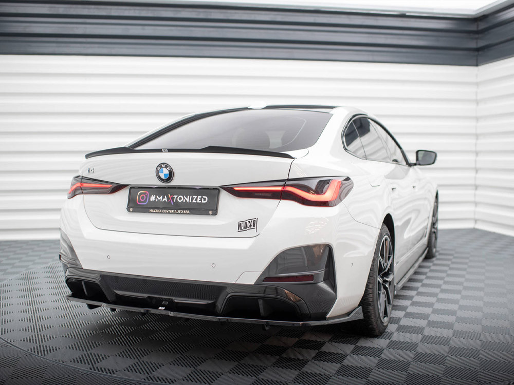 Maxton Spoiler CAP BMW i4 / 4 Gran Coupe M-Pack Maxton Spoiler CAP BMW i4 / 4 Gran Coupe M-Pack
