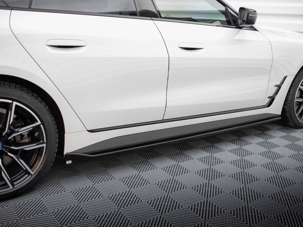 Maxton Side Skirts Diffusers V.1 BMW i4 M-Pack G26 Maxton Side Skirts Diffusers V.1 BMW i4 M-Pack G26