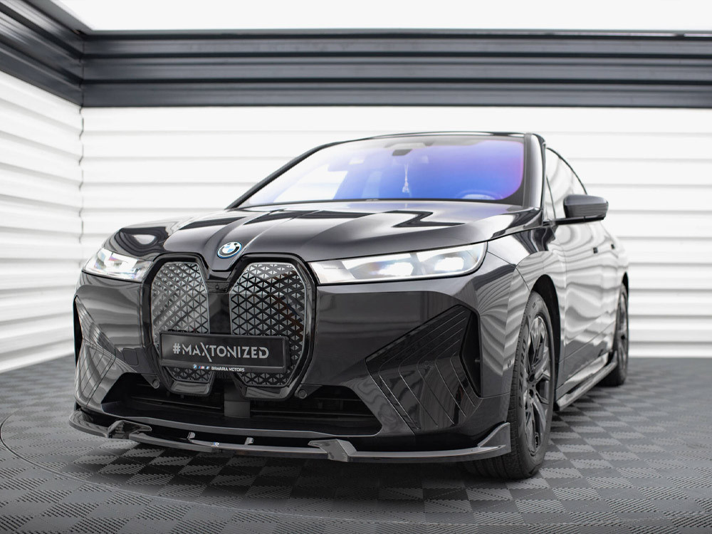 Maxton Front Splitter V.1 BMW iX M-Pack i20