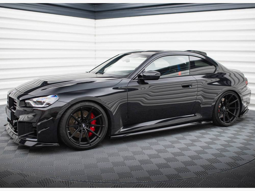 Maxton Side Skirts Diffusers V.2 BMW M2 G87 Maxton Side Skirts Diffusers V.2 BMW M2 G87