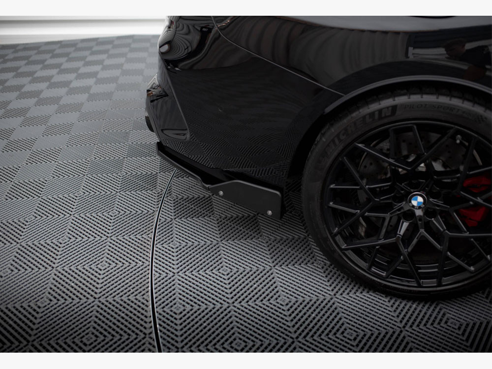 Maxton Rear Side Splitters V.1 + Flaps BMW M8 Gran Coupe F93 Maxton Rear Side Splitters V.1 + Flaps BMW M8 Gran Coupe F93