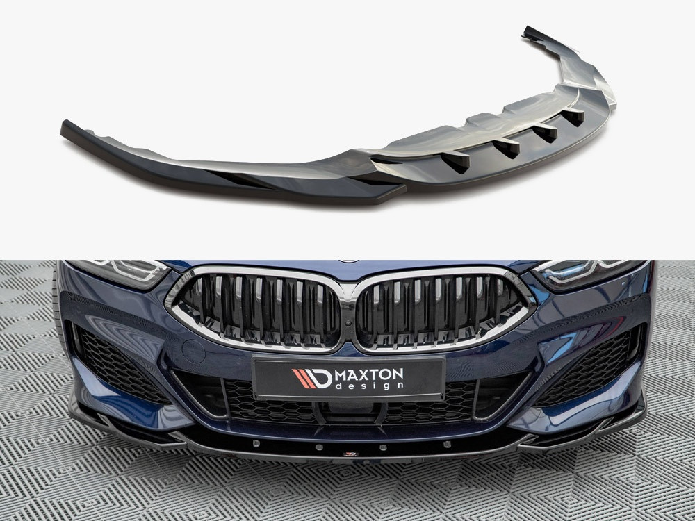 Maxton Front Splitter V.4 Bmw 8 Coupe M-pack G15 / 8 GRAN Coupe M-pack G16 (2018-) Maxton Front Splitter V.4 Bmw 8 Coupe M-pack G15 / 8 GRAN Coupe M-pack G16 (2018-)