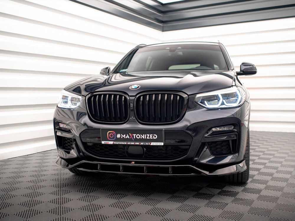 Maxton Front Splitter V.2 BMW X3 M40d / M40i / M-Pack G01 Maxton Front Splitter V.2 BMW X3 M40d / M40i / M-Pack G01