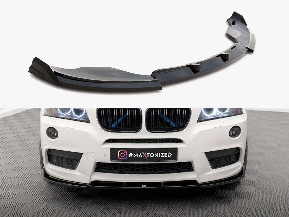 Maxton Front Splitter BMW X3 M-Pack F25 Maxton Front Splitter BMW X3 M-Pack F25