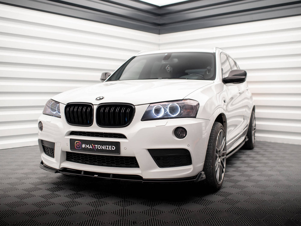 Maxton Front Splitter BMW X3 M-Pack F25 Maxton Front Splitter BMW X3 M-Pack F25