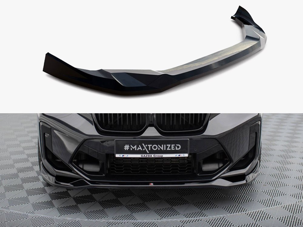 Maxton Front Splitter V.2 BMW X3 M F97 Facelift Maxton Front Splitter V.2 BMW X3 M F97 Facelift