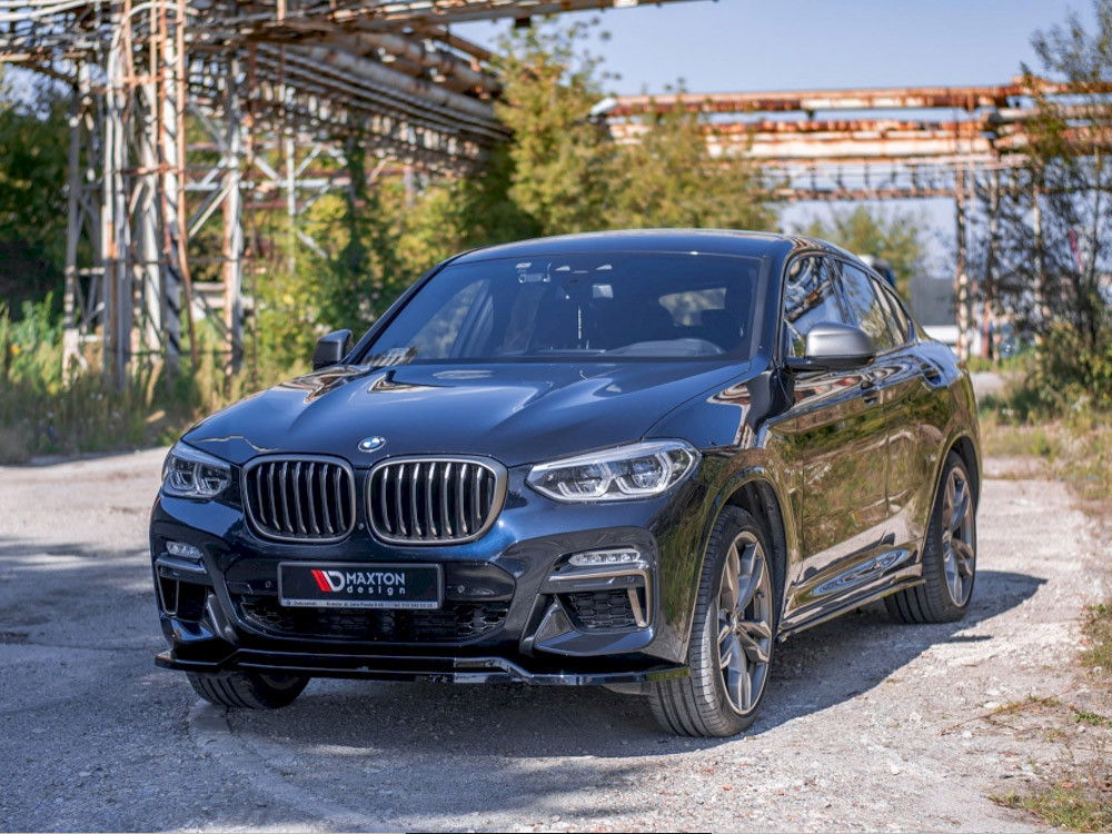 Maxton Front Splitter Bmw X4 M Sport G02 (2018-2021) Maxton Front Splitter Bmw X4 M Sport G02 (2018-2021)