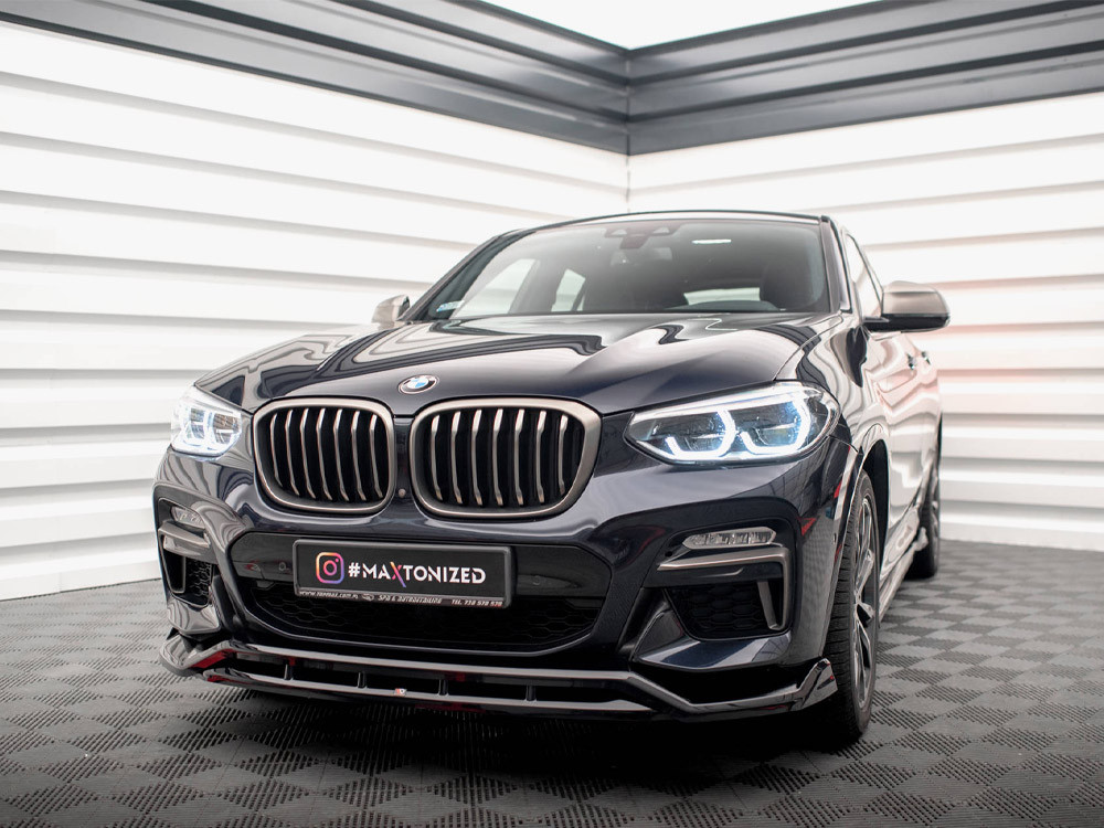 Maxton Front Splitter V.2 BMW X4 M-Pack G02 Maxton Front Splitter V.2 BMW X4 M-Pack G02