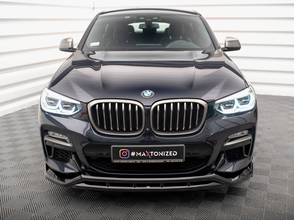 Maxton Front Splitter V.2 BMW X4 M-Pack G02 Maxton Front Splitter V.2 BMW X4 M-Pack G02