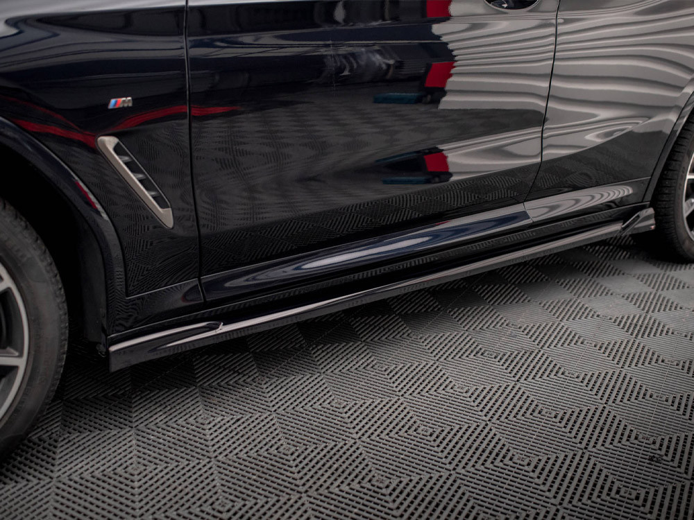 Maxton Side Skirts Diffusers V.2 BMW X4 M-Pack G02 Maxton Side Skirts Diffusers V.2 BMW X4 M-Pack G02