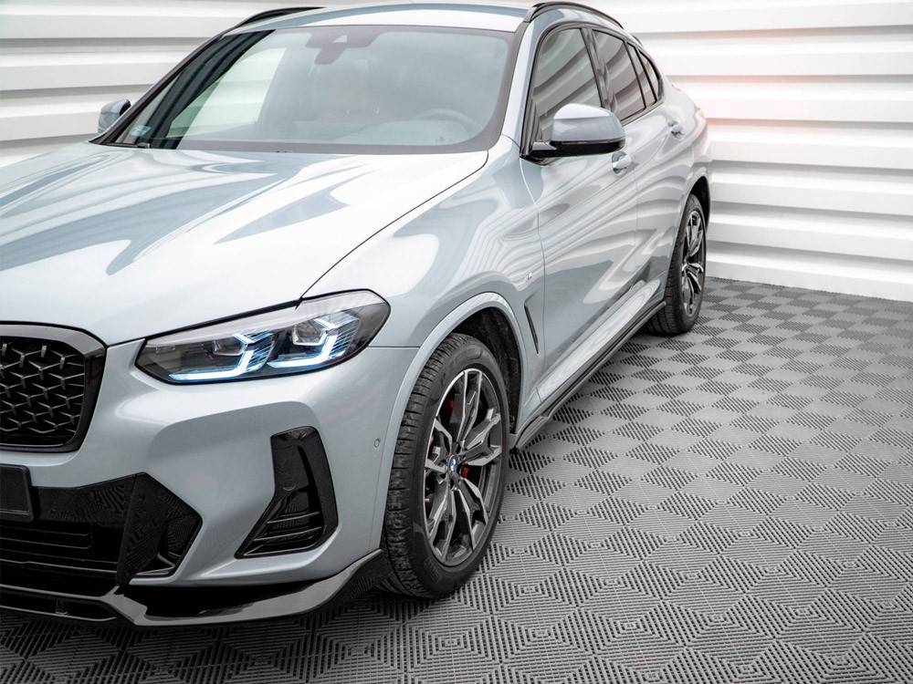Maxton Side Skirts Diffusers BMW X4 M-Pack G02 Facelift Maxton Side Skirts Diffusers BMW X4 M-Pack G02 Facelift