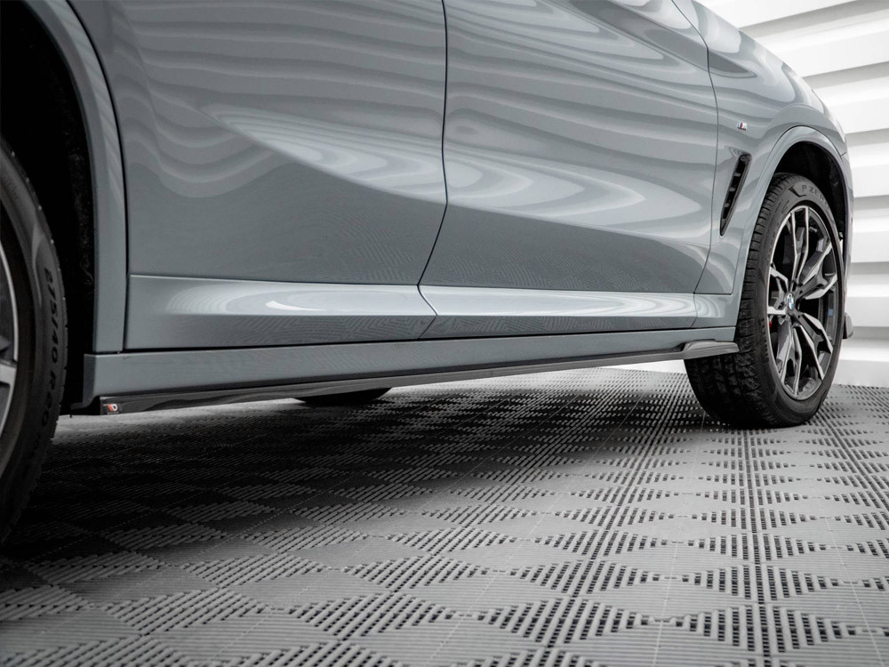 Maxton Side Skirts Diffusers BMW X4 M-Pack G02 Facelift Maxton Side Skirts Diffusers BMW X4 M-Pack G02 Facelift