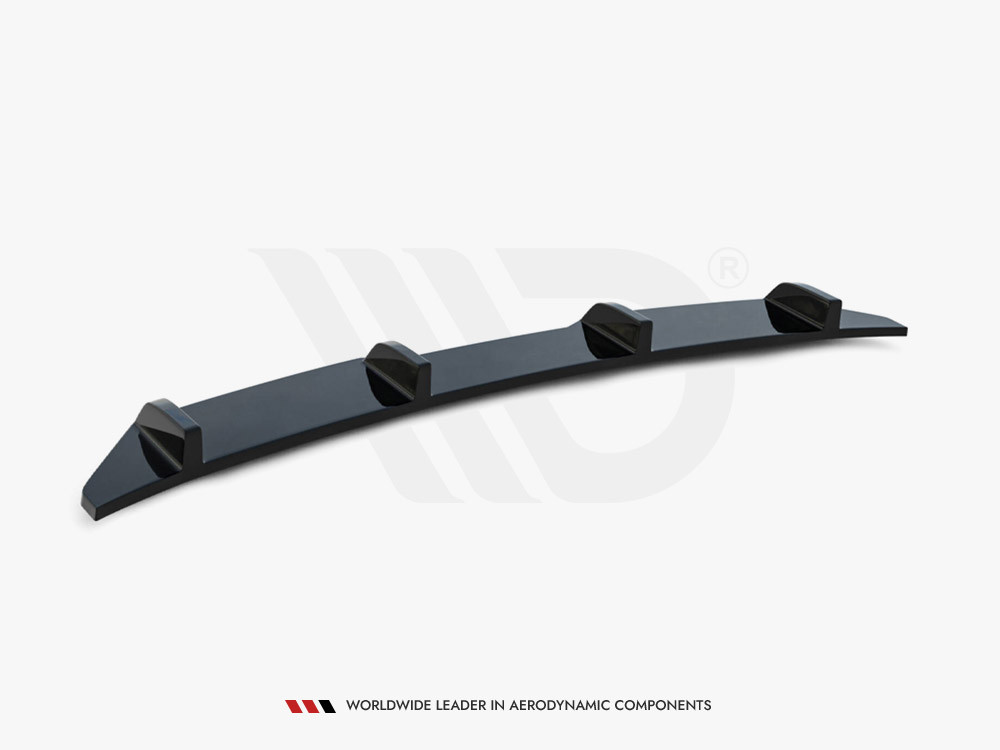Maxton Central Rear Splitter (Vertical Bars) BMW X4 M-Pack Maxton Central Rear Splitter (Vertical Bars) BMW X4 M-Pack