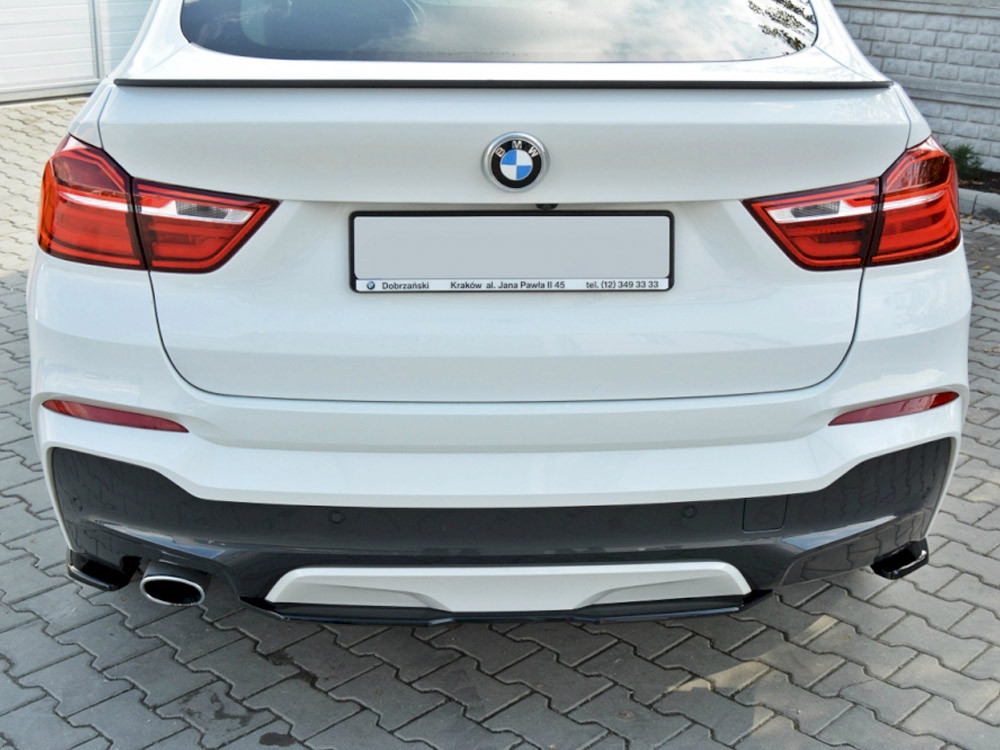 Maxton Central Rear Splitter BMW X4 M-Sport