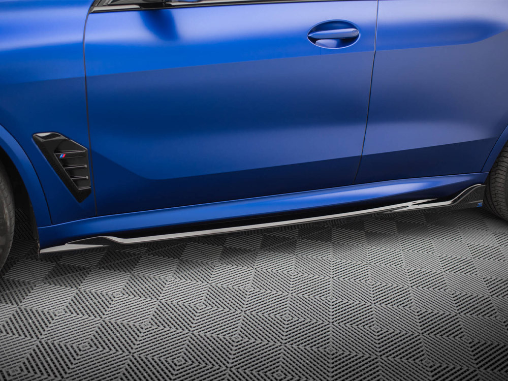Maxton Side Skirts Diffusers V.2 BMW X5 M-Pack G05 Facelift