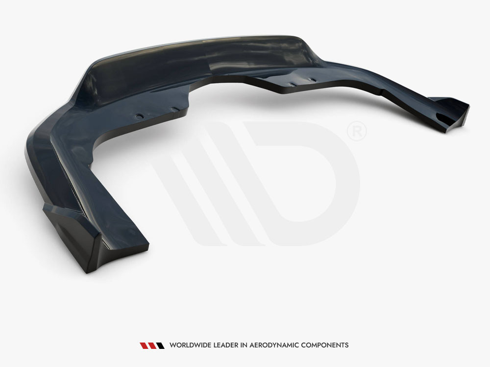 Maxton Central Rear Splitter (Vertical Bars) BMW X5 M-Pack F15