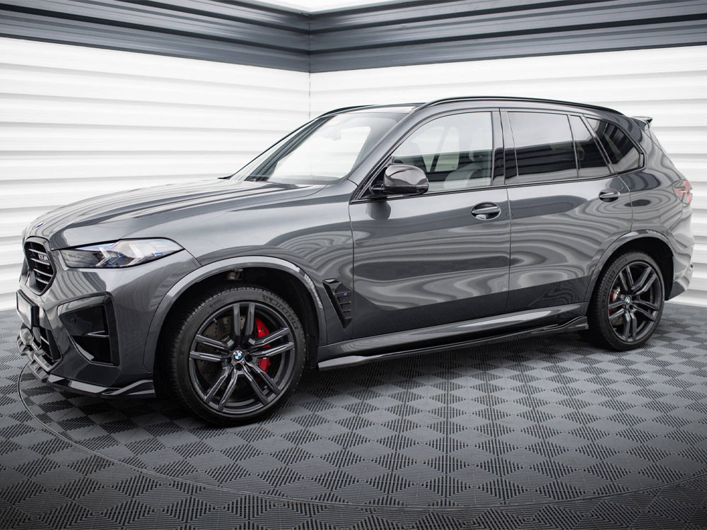 Maxton Side Skirts Diffusers BMW X5 M F95 Facelift Maxton Side Skirts Diffusers BMW X5 M F95 Facelift